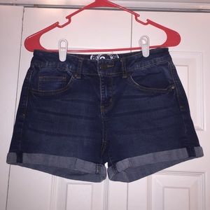 Midi Jean Shorts